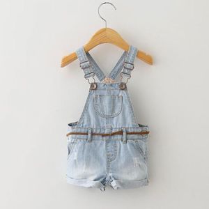 Kinderkleding Lente Meisjes Overalls Jeans Voor Peuter Kinderen Casual Kleding Meisje Overalls Kostuum Kinderen Sport Kleding