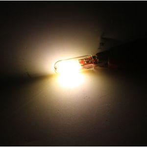 Yccpauto 10Pcs T10 Led 168 194 W5w Cob Gloeilampen 6000K 4300K Auto Led Side Marker Lamp glas Shell Auto Wedge Lights 12V