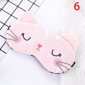 Leuke Eye Cover Travel Rest Eye Band Slapen Aid Kids Eye Blinddoek Slaap Oogmasker Slaapmasker Katoen Kat Ooglap Slapen masker