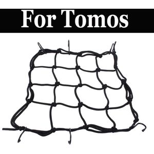 Bungee Koord Bagagenet Motorhelm Mesh Opslag Tie Voor Tomos Lx St Streetmate R Twister 50 640 Vagebond Urban S Klassieke