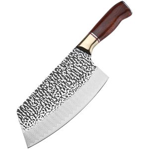 Hakmes - Roestvrij Staal - Hand Gesmeed - 8 Inch - Chinese Chef Messen