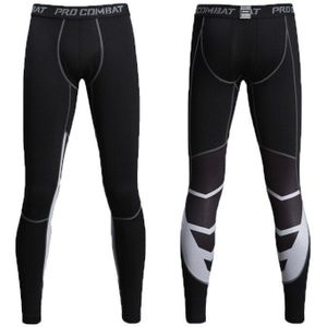 Sport Strakke Mannen Broek Elastische Sneldrogende Workout Running Leggings Compressie Fitness Broek Basketbal Training Broek