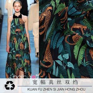 Lente En Zomer Zijden Crêpe De Chine Digital Printing Stof Huidvriendelijke Moerbei Zijde Mode Rok Jurk Shirt Stof