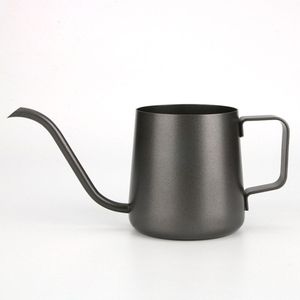 Premium Hand Punch Pot Koffie Potten Giet Over Drip Ketel Roestvrij Staal Lange Zwanenhals Smalle Uitloop Koffiezetapparaat Thee Pot