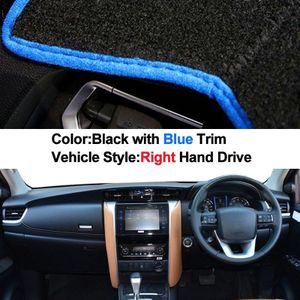 Auto Dashboard Cover Dash Mat Voor Toyota Fortuner Dashmat Pad Tapijt Dash Board Cover Zonnescherm Auto auto Styling
