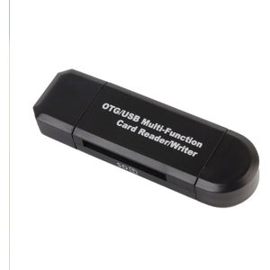 Micro USB naar Type C Adapter Ondersteuning Micro SD/SD Card/USB Reader Data Transfer OTG Adapter Converter voor Android Telefoon