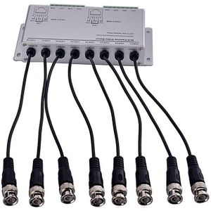 ESCAM 8CH HD CVI/TVI/AHD Passieve Transceiver 8 Kanalen Video Balun Adapter Zender BNC naar UTP Cat5 /5e/6 Kabel 720P 1080P