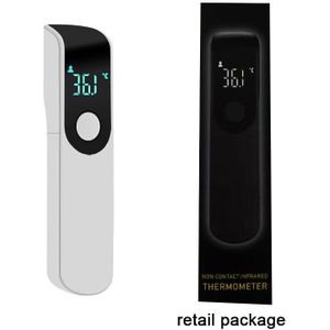 Voorhoofd Thermometer 1S Meting Infrarood Thermometer Led Digitale Display Non-contact Oor Thermometer Thuis Outdoor Thermomete