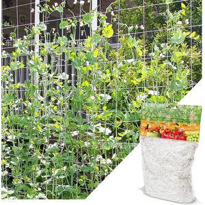 Plant Klimmen Netto Mesh Bloem Komkommer Planten Schepnet Frame Ondersteuning Mesh Wijnstok Trellis Netting Tuin Scrog Netto Plant Netto