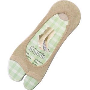2 Pairs/4 Pcs Onzichtbare vrouwen Sokken Korte Zomer Boot Sokken voor Vrouwen Katoen Open Teen Sokken Onzichtbare schoen Voering Sok Slippers