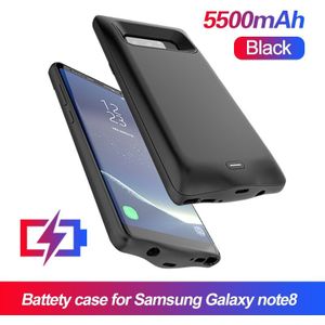 5500 Mah Telefoon Batterij Case Voor Samsung Galaxy S8 S8 Plus S9 Note 8 9 Plus Ultra Batterij Case Cover power Bank Oplader