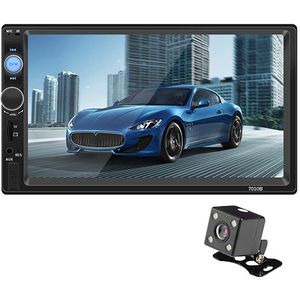 2 Din Auto Radio 7010B 7 "HD Touch Screen Stereo Multimedia Speler 12V 2Din Ondersteuning Spiegel Link Bluetooth achteruitrijcamera