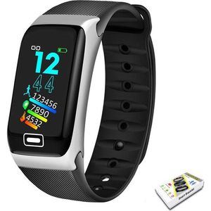 Luik Smart Armband Hartslag Bloeddruk Gezondheid Waterdicht Smart Horloge Bluetooth Horloge Polsband Fitness Tracker + Box