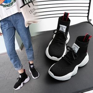 Sok Schoeisel Sport Ademend Mesh Elektrische Sok Sneakers Voor Vrouwen Hoge Top Ayakkabi Erkek Tmallfs Vrouwen Tennis Schoenen