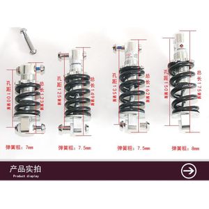 Originele 1000lbs Taiwan Dh Fiets Achter Schokdemper Voorjaar Demping 24Mm 100Mm 125Mm 135Mm 150Mm