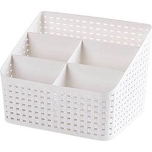 Hoomall Home Office Stationaire Opslag Container Doos Plastic Hollow Make Organizer 5 Grids Desktop Diversen Opslag Mand