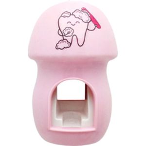 Tandenborstel Houder Automatische Tandpasta Dispenser Set Kids Handen Gratis Tandpasta Knijper Voor Familie Washroom Badkamer