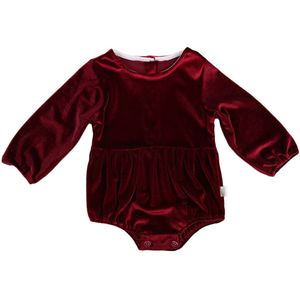 Lovely Baby Kids Meisjes Flanel Kleding Pasgeboren lange mouw Romper Jumpsuit Outfits 0-3 T