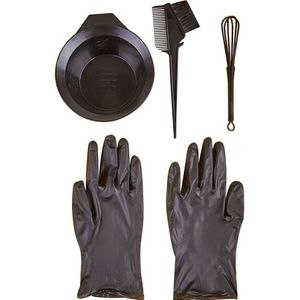 1 Set Haarverf Kleur Borstel Kom Haarverf Wrap Mixer Haar Tint Sterven Coloring Applicator Kappers Styling Accessoires