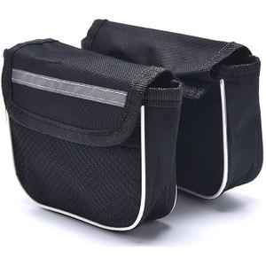 Cycling Bike Fiets Frame Pannier Voor Tube Dubbele Zadeltassen