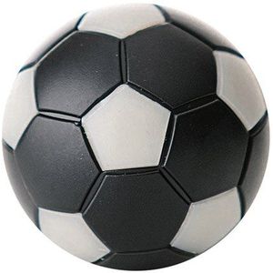 Bal Voetbal Robertson Grijs Zwart 24gr 35 Mm 1 Pc