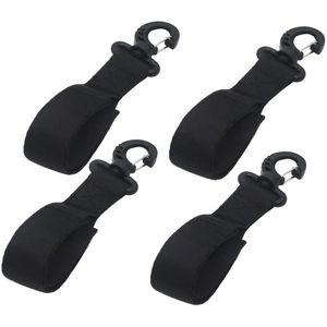 4 Stks/pak Kajak Clip Black Paddle Gesp Montage Singels Onderdelen Houder Vaste Riem Universele Geen Boren Boot Accessoires