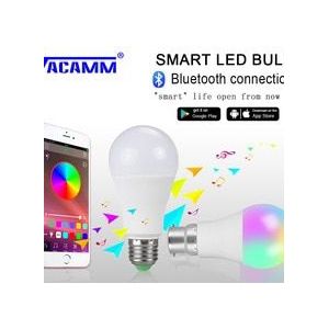 Smart RGBW Bluetooth 4.0 LED Licht E27/B22 15/20W Meerdere Kleuren LED Lamp APP Smart Voice muziek Controle Verlichting Lamp voor Thuis