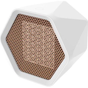 600W Draagbare Elektrische Kachel Mini Fan Hexagon Keramische Verwarming Kachel Radiator Voor Thuis Kantoor Warmer