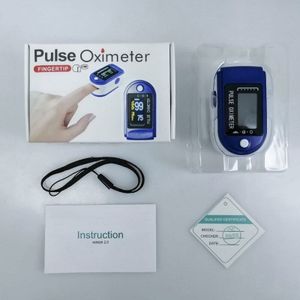 Draagbare Mini Vinger Pulsoxymeter Pulsoximeter Clip Preventieve Pulsoximetrie Bloed Zuurstof Hartslagmeter Saturatiemeter