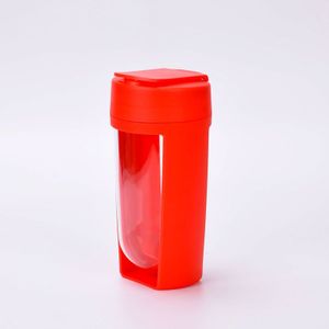 Shaker Fles met Blender Bal Sport Water Flessen Creatieve Drinken Camping Tour Eiwit Shaker Fles 550 ml Plastic Drinkware