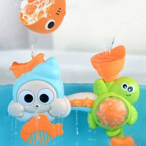 Kinderen Spelen Water Turn Douches Marine Dieren Turn Speelgoed Baby Badkamer Spelen Waterbad Speelgoed