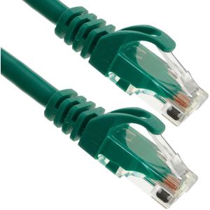 Bematik-Ethernet Lan Netwerk Kabel Utp RJ45 Cat.6a Groen 50 Cm