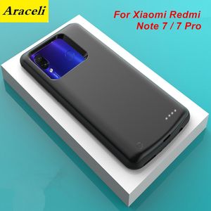 Araceli 6500 Mah Voor Xiaomi Redmi Note 7 Note 7 Pro Batterij Case Smart Backup Charger Cover Power Bank Note 7 Pro Batterij Case