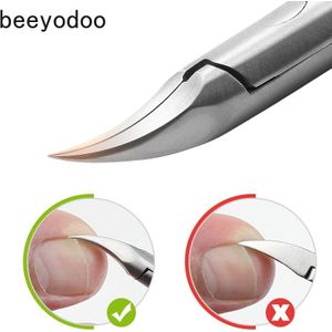 Nagelknipper Trimmer Cutters Paronychia Tangen Zilver Nagelriem Schaar Tang Manicure Remover Tool Voetverzorging Teen