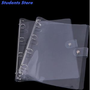 Transparante Kleur Plastic Clip Bestandsmap A4 Notebook Losse School Kantoor