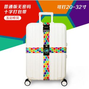 Bagage Riem Kruis Riem Verpakking Verstelbare Reizen Suitcaseband Nylon Koffer Met Reizen Accessoires