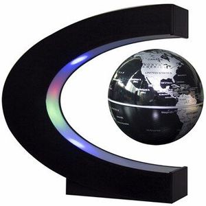 Magnetische Levitatie Globe Schoolbenodigdheden Wereldkaart Bal Led Verlichting Kleurrijke Verlichting Office Home Decoratie Globe Globe Lichten