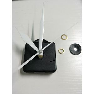 50 sets Plastic Klok Mechanisme Zwarte Lange Spindel Quartz Uurwerk Kit Voor DIY Klok Repareren Accessoires