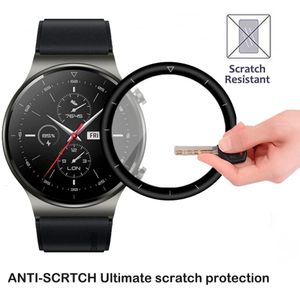 3D Gebogen Volledige Dekking Beschermende Film Voor Huawei Horloge Gt 2 GT2 Pro Smartwatch Scherm Protector Case Hd Clear film