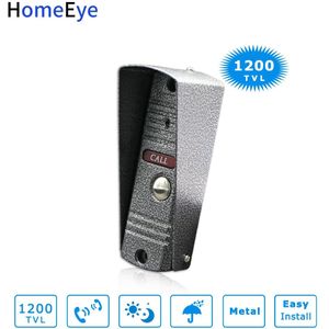 Deurtelefoon Intercom Outdoor Belknop Oproep Panel 1200TVL ingebouwde Camera Appartement Security Deurbel IR Nachtzicht