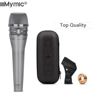 Top K8 Live Zang Bedrade Microfoon! Professionele K8/N Handheld Karaoke Super-Cardioid Dynamische Podcast Microfoon Mike