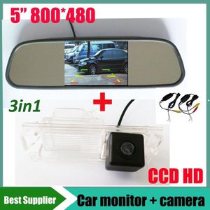CCD auto achteruitrijcamera parking camera voor Kia K2 Rio Hatchback Kia Ceed backup reverse camera met auto monitor spiegel TFT LCD