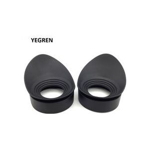 Een Paar Verrekijker Rubber Eye Cups Eye Guards Caps Inner Diameter 40 Mm Voor Microscoop Oculair Telescopen Oogschelpen