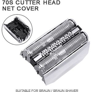 Voor Braun Series 7 790cc Folie Trimmer Cassette Hoofd Cartouche 70S Cutter Mesh Cover Vervanging Scheren Hoofd