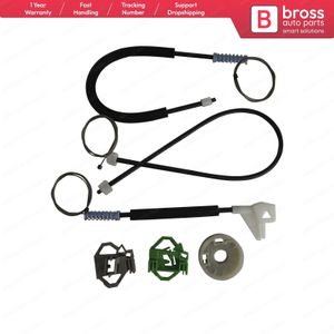 Bross Auto-onderdelen BWR233 Elektrische Ruitbediening Regulator Reparatie Kit Voor Rechts Deur Voor Vw Polo Classic Caddy Gemaakt In turkije