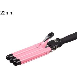 Professionele Haar Krultang Keramische Triple Btw Haar Krultang Strijkijzers Haar Wave Waver Styling Tools Haar Styler Wand