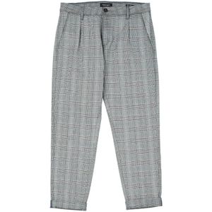 Simwood Herfst Winter Smart Casual Plaid Broek Mannen Straight Enkellange Broek Losse Plus Size Broek SI980532