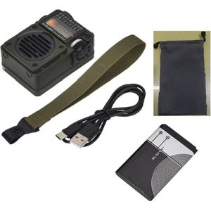 Full-Band Digitale Radio Draagbare Fm/Mw/Sw/Wb Radio Ontvanger Bluetooth 5.0 Speaker Tf Muziek speler Ondersteuning Wekker Lock