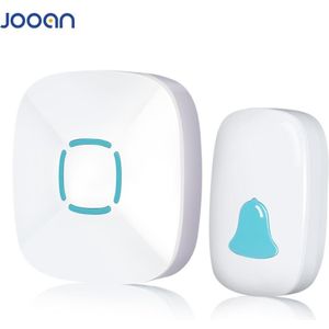 JOOAN Draadloze Deurbel Premium Draagbare Plug-in Soort Waterdichte Kit Met 36 Chimes Draadloze Smart Deurbellen
