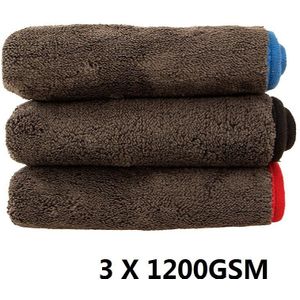 Wasstraat 1200GSM Auto Detaillering Microfiber Handdoek Car Cleaning Drogen Doek Dikke Auto Wassen Rag Voor Auto Keuken Car Care doek